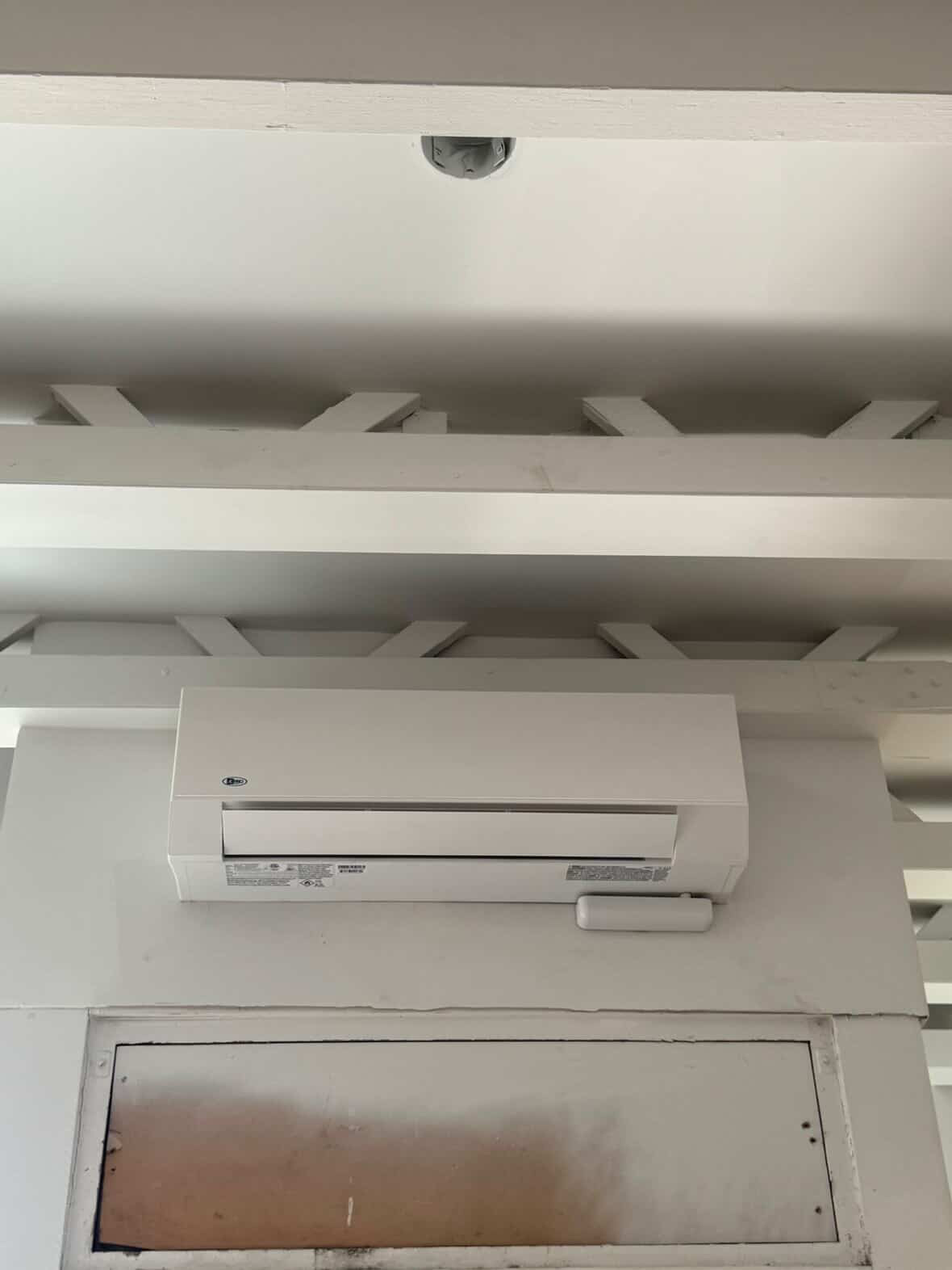 Mini split installation